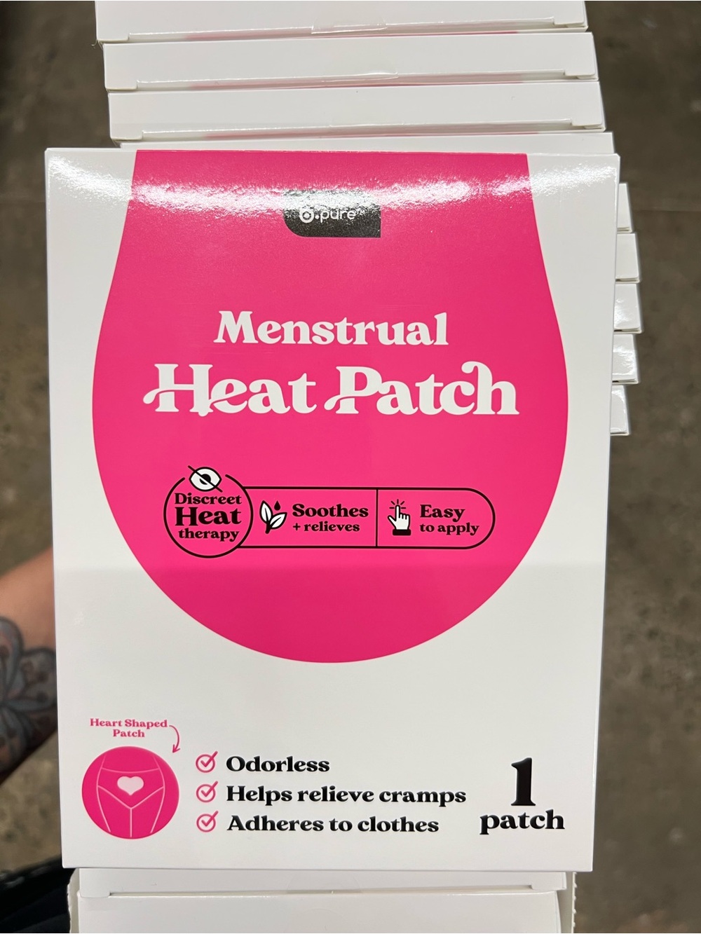 Menstrual Heat Patch — Pink Soothing Patch